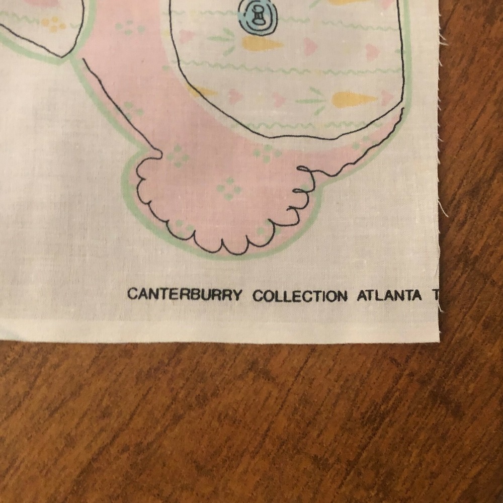 Vintage Cotton Canterbury Atlanta Easter Bunny Craft Applique Jackie Stephens 92 - Picture 6 of 11